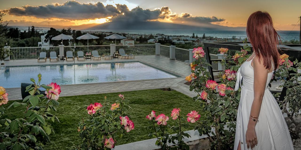 Villa Cretan Blu Platanias Platanés Exterior foto